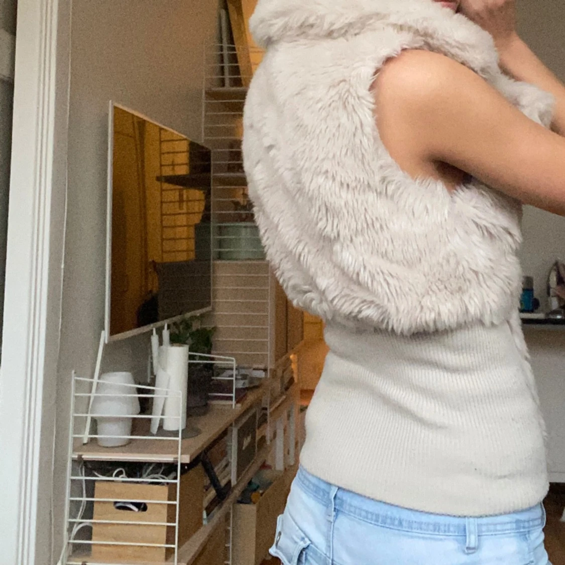 Cool päls väst - 90