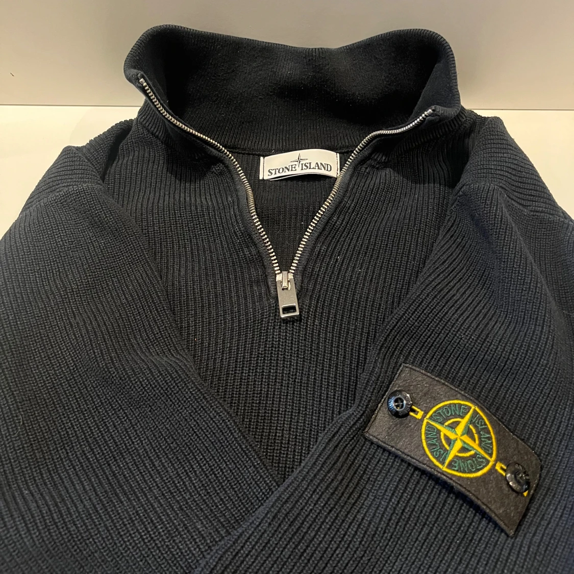 Stone Island - knitted zip up - 1