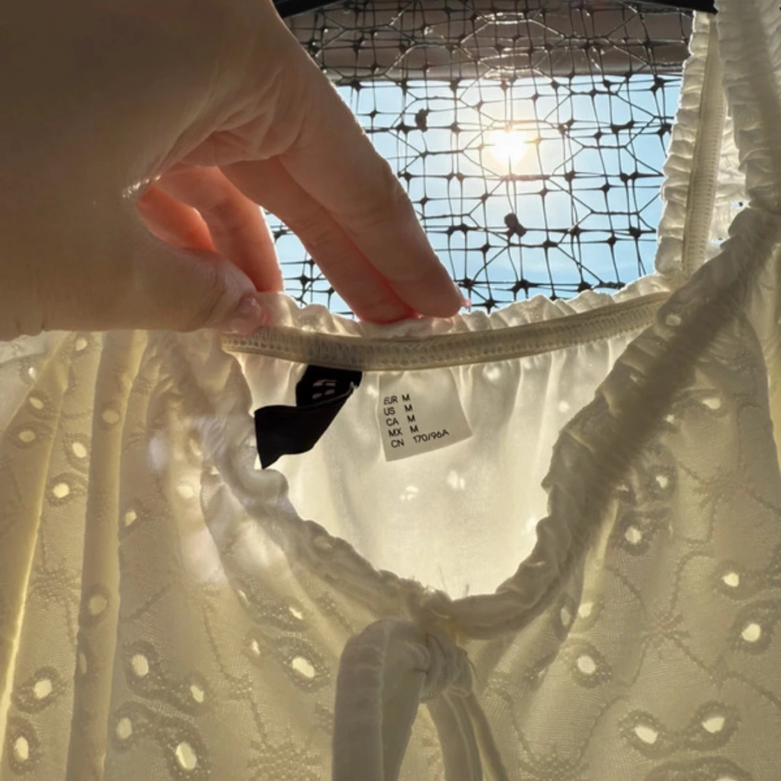 Vit kortklänning  - 3