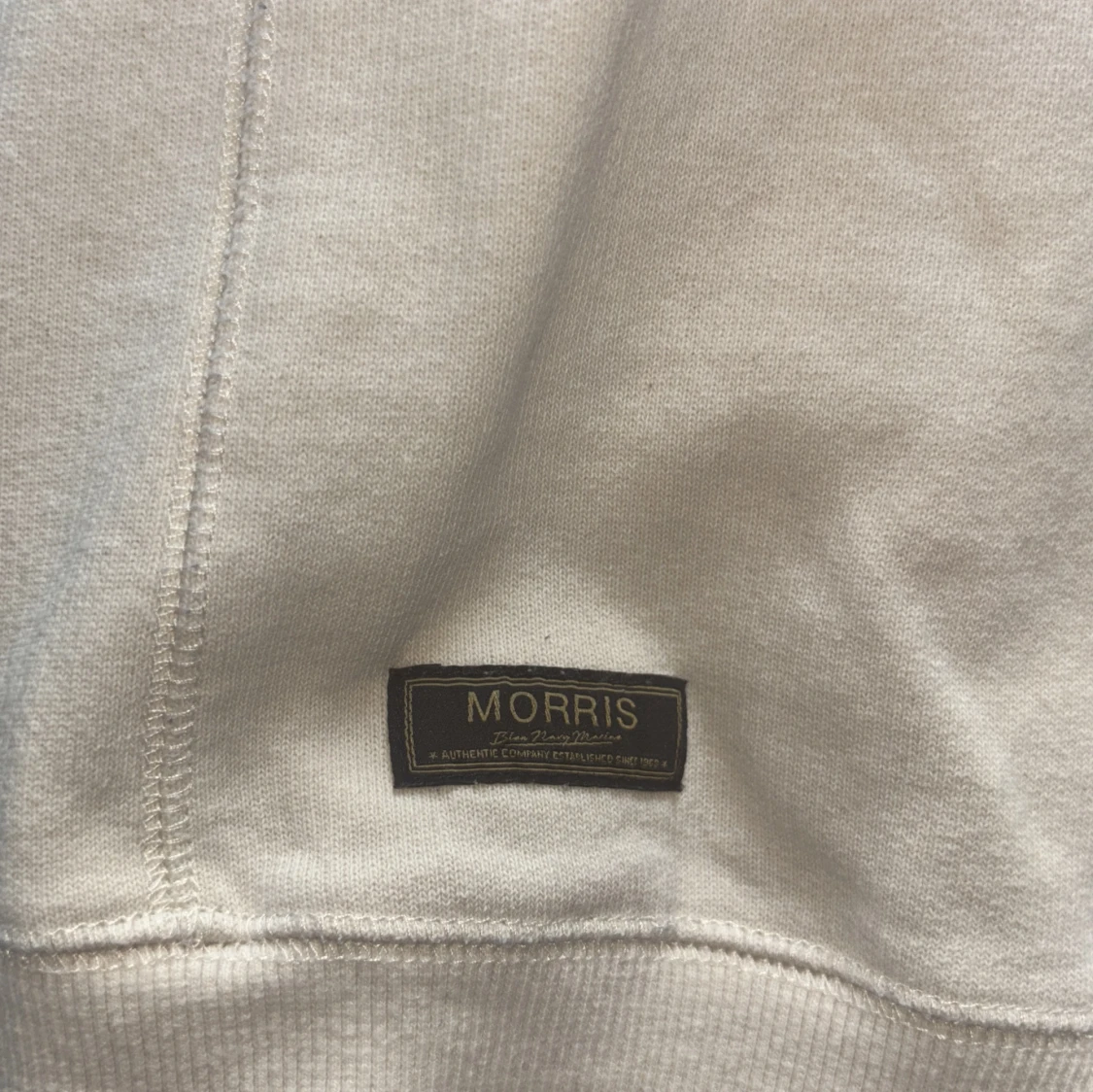 Vit sweatshirt från Morris - 2