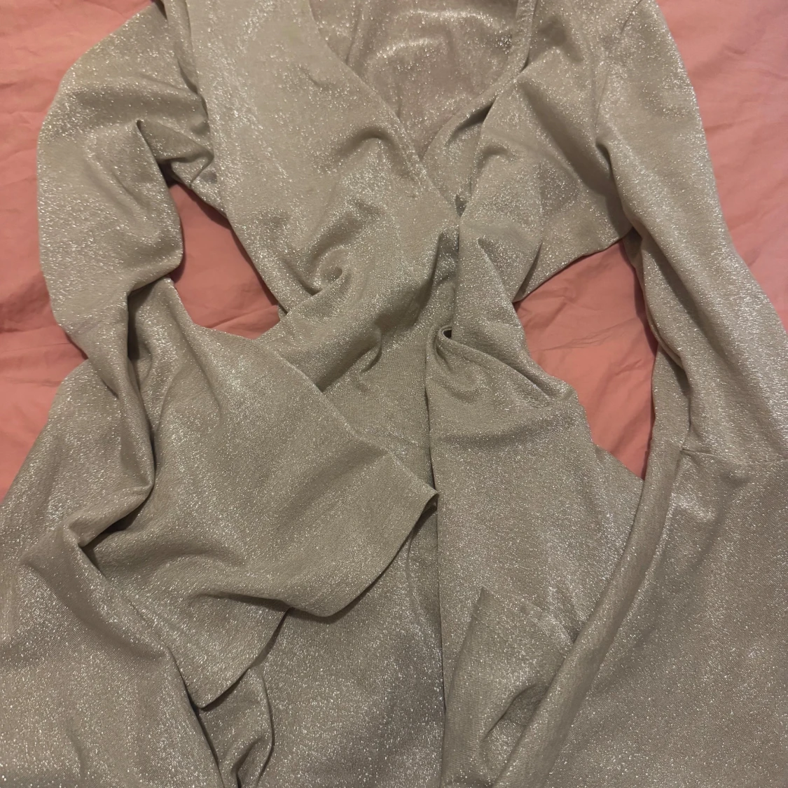 Glittring champagne blus - 1