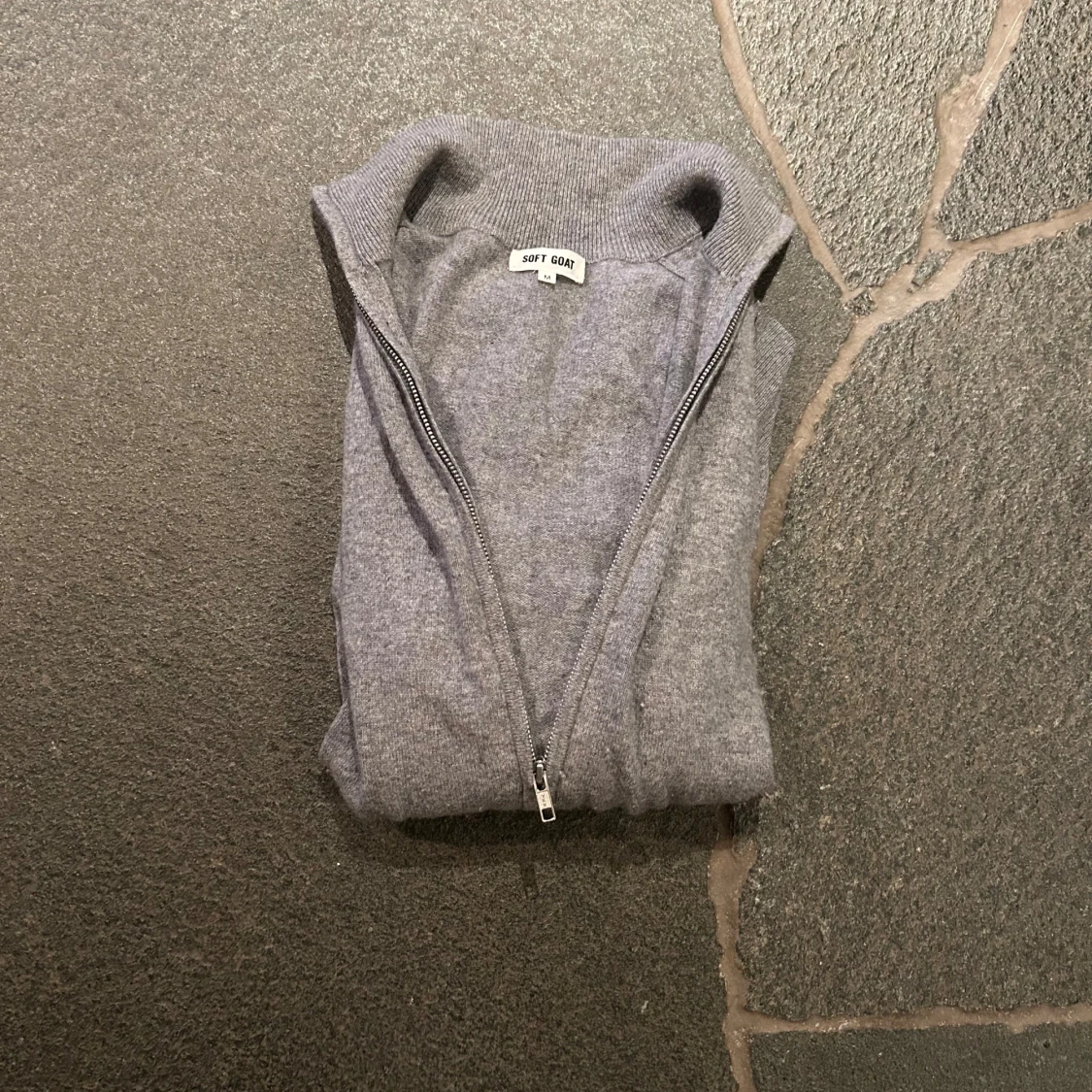 Grå kofta från Soft Goat - 2