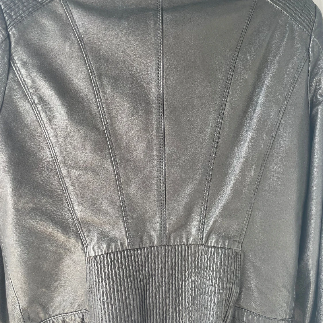 Svart skinnjacka från Jofama - 2