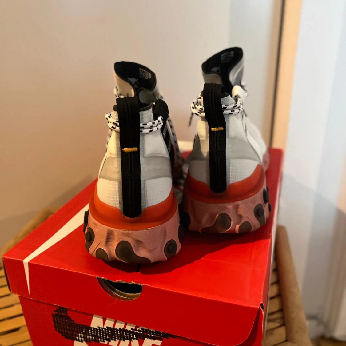 Nike React Element 87 sneakers grå/orange - 3