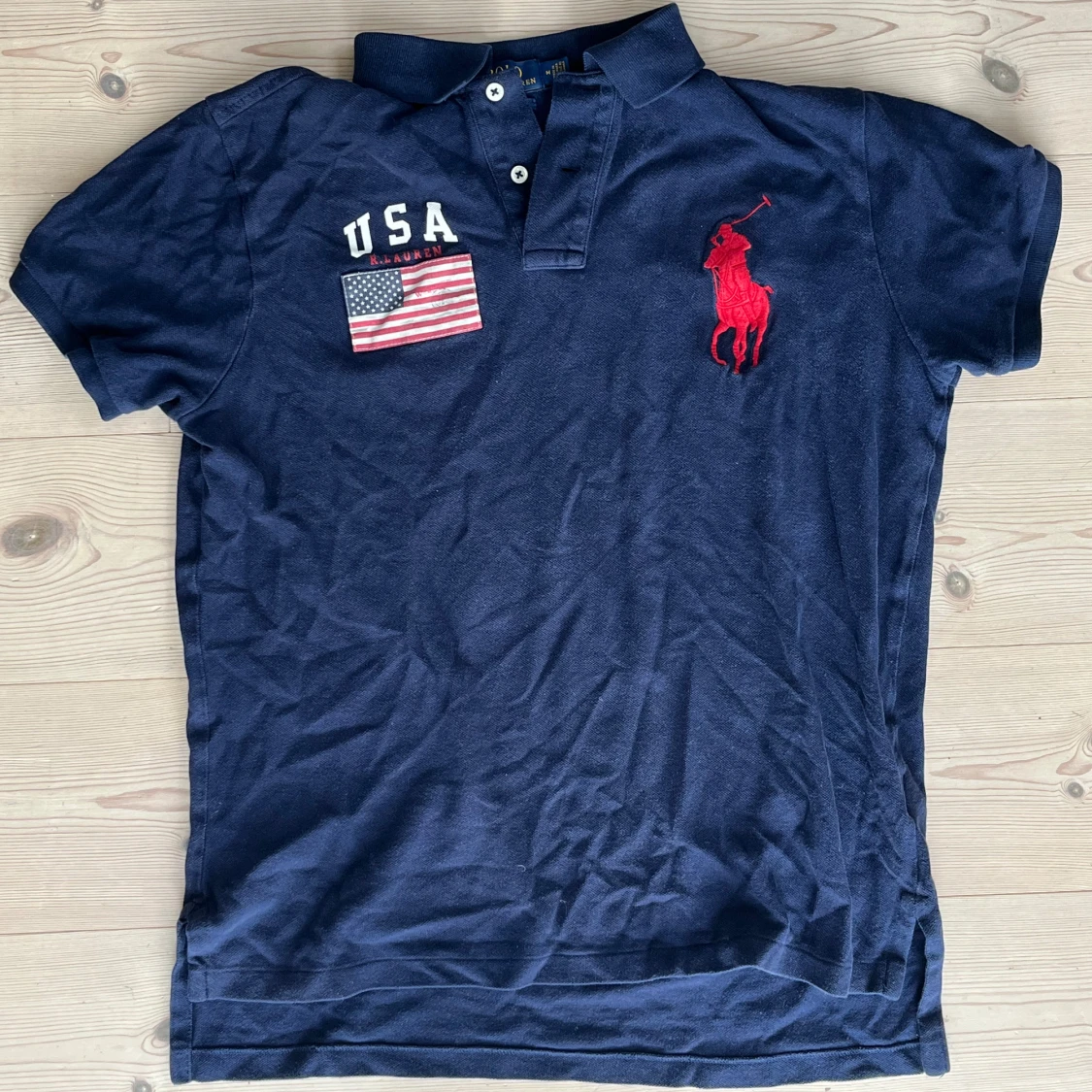 Marinblå Chief keef polo från Ralph Lauren