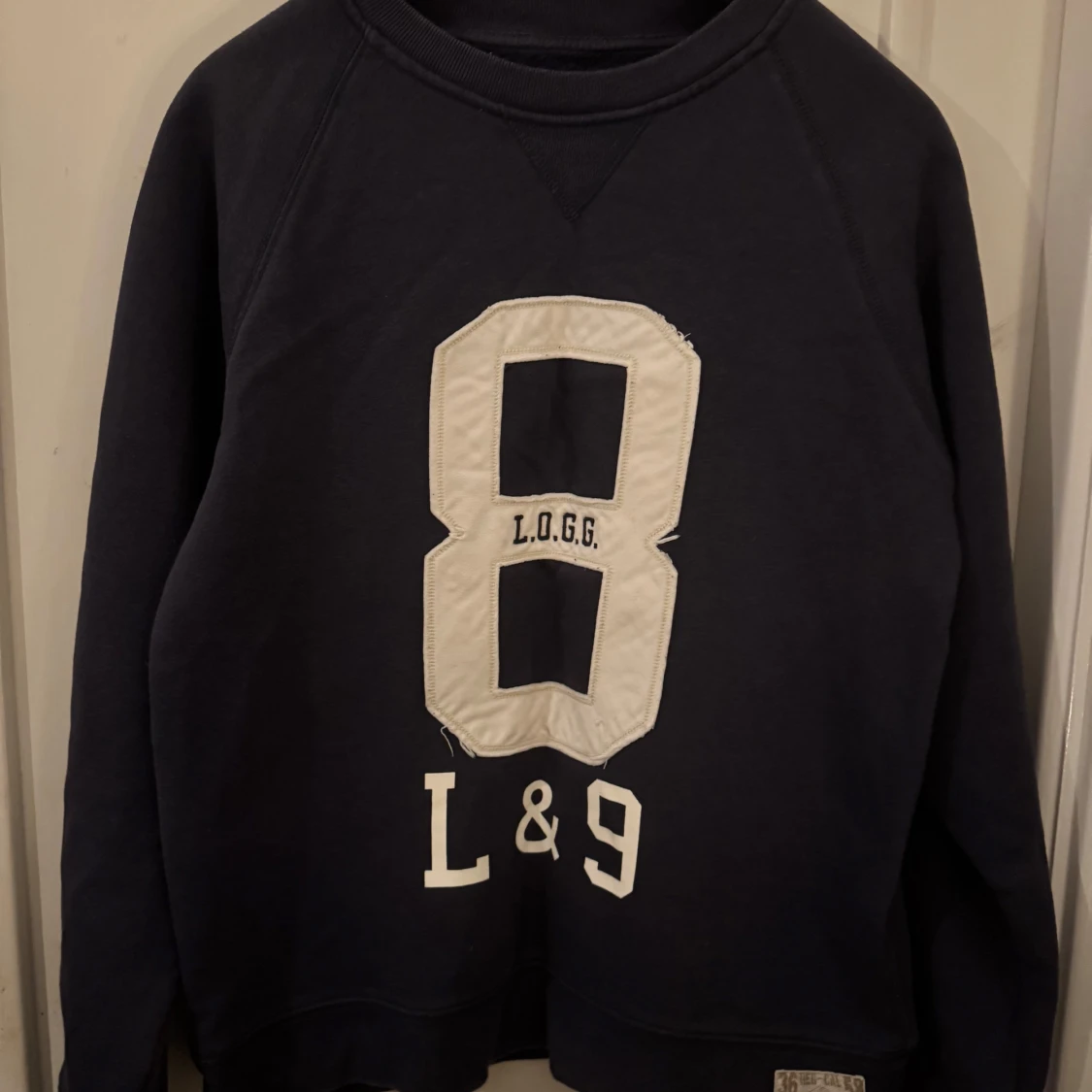 Mörkblå sweatshirt H&M - 1
