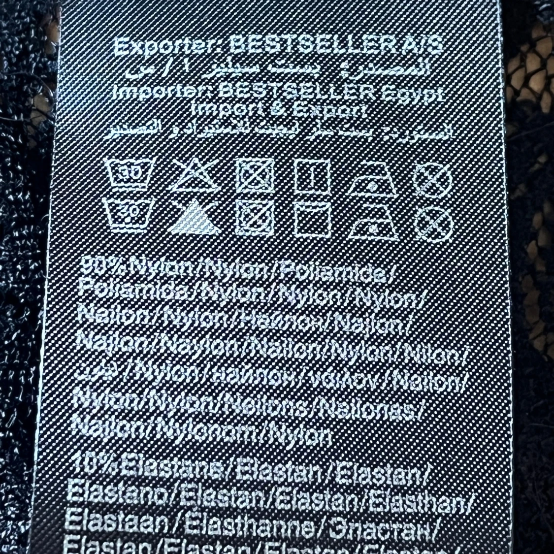 Svart spetspeplum från Only, Jacqueline de Yong - 4