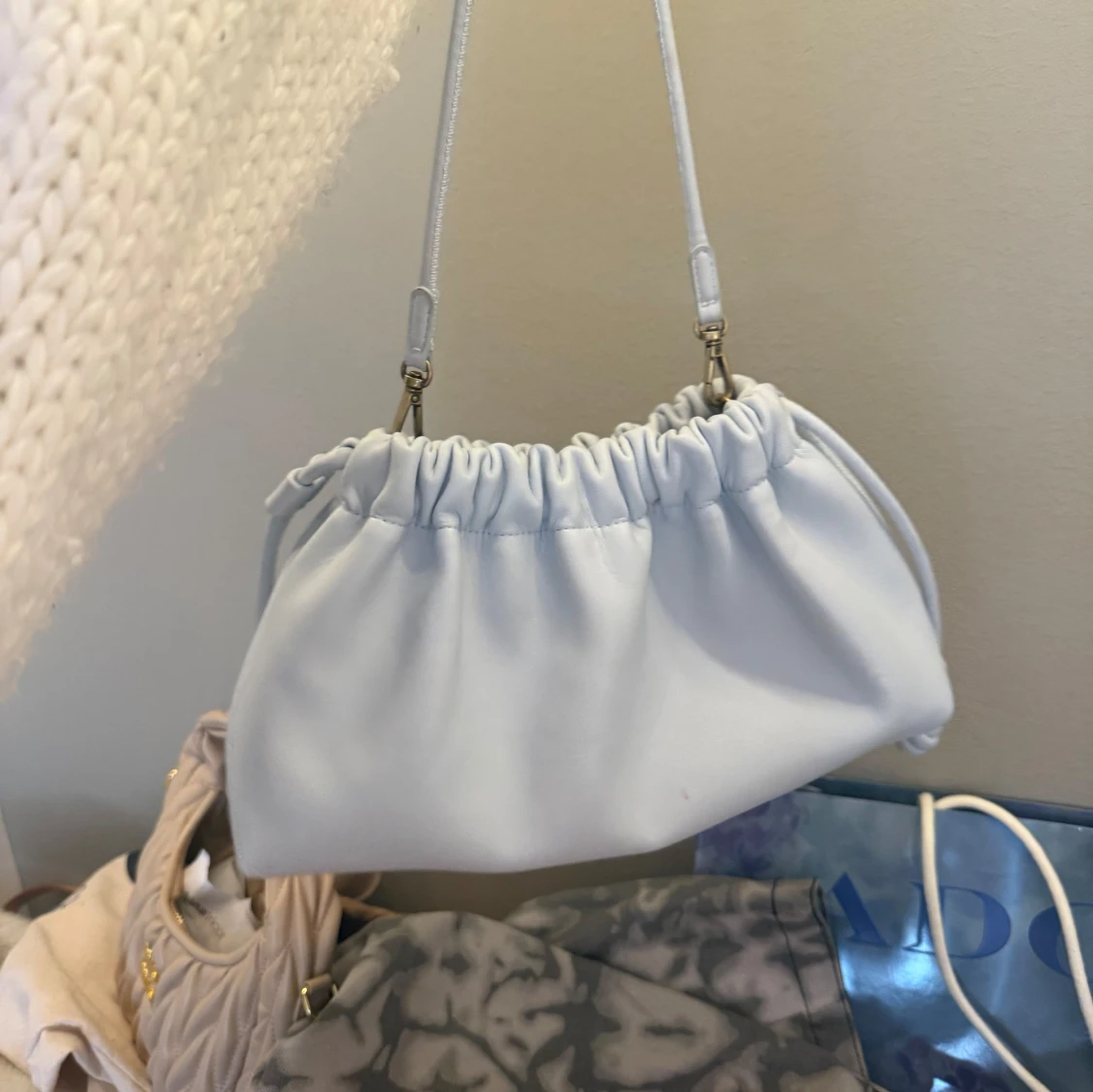 Ljusblå väska  - 3