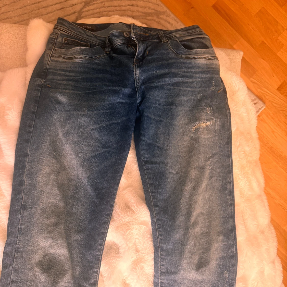 Blå bootcut jeans från LTB - 1