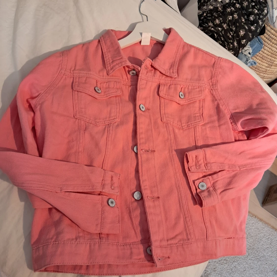 Rosa jacka i storlek M - 2