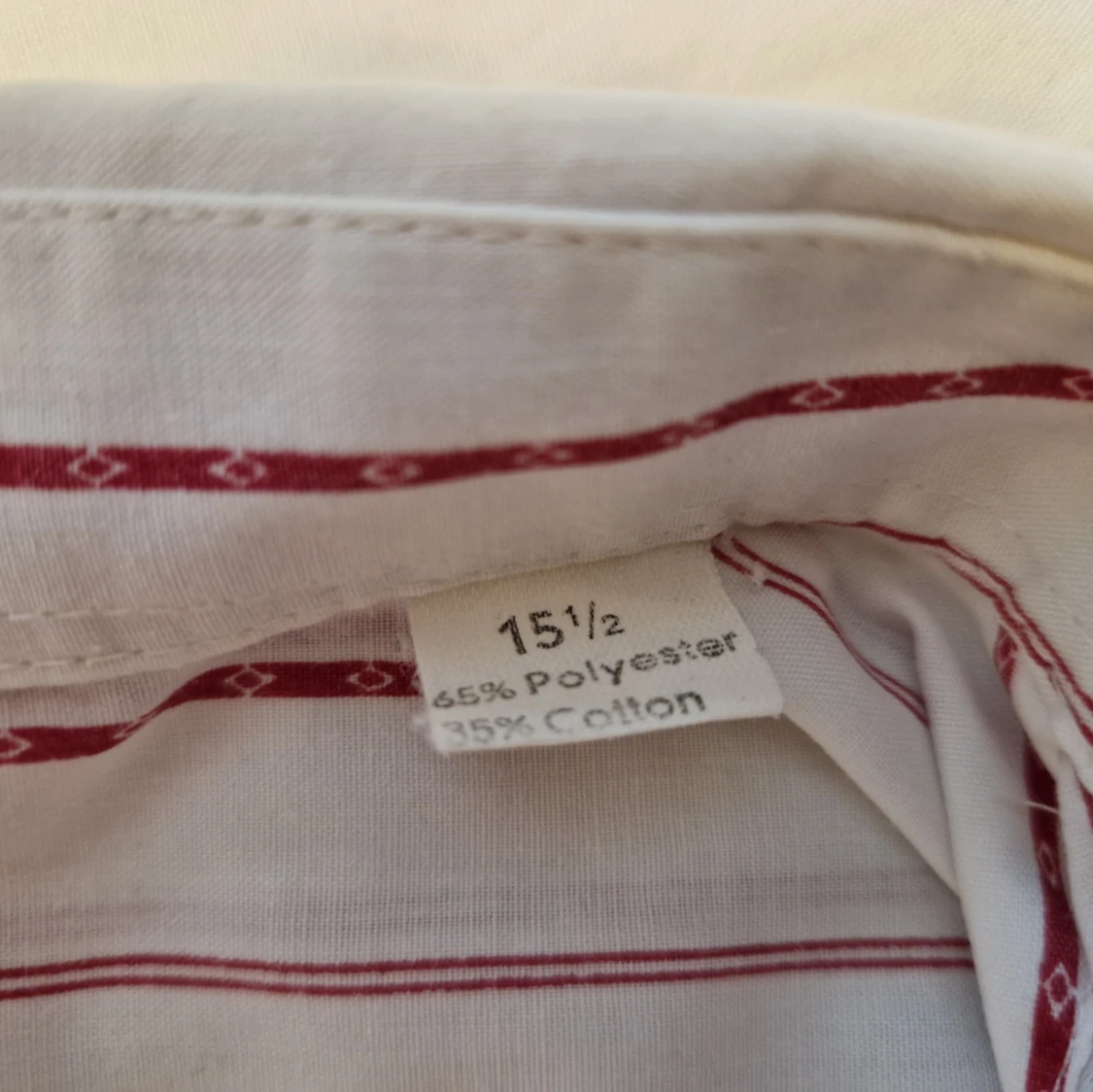 Vit och röd randig skjorta Excellent - 4