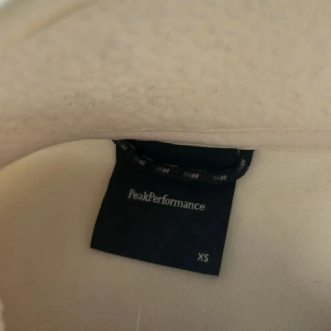 Vit fleeceväst Peak Performance XS - 2