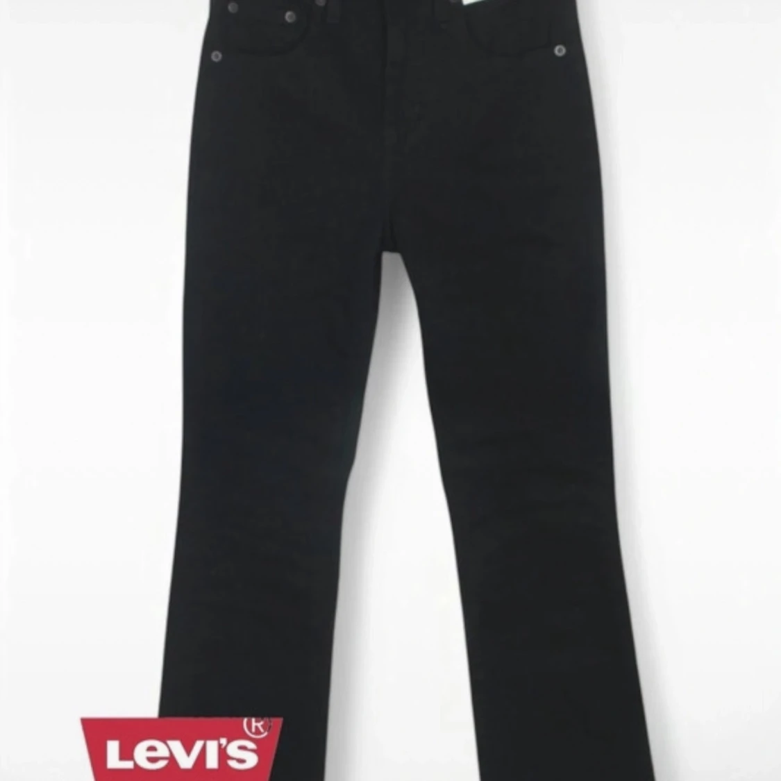 Svarta bootcut jeans från Levi's 725