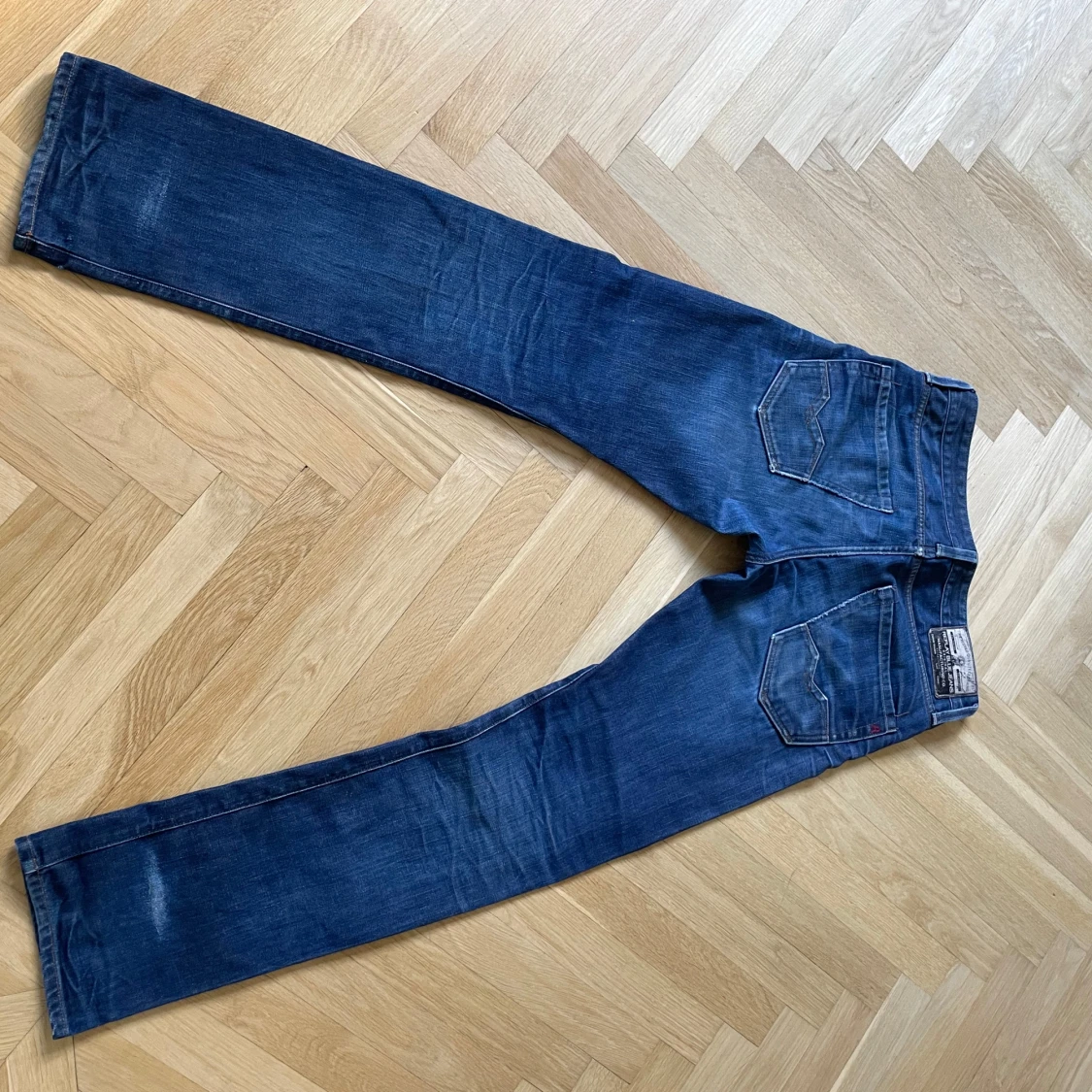Blå Replay jeans straight fit - 2