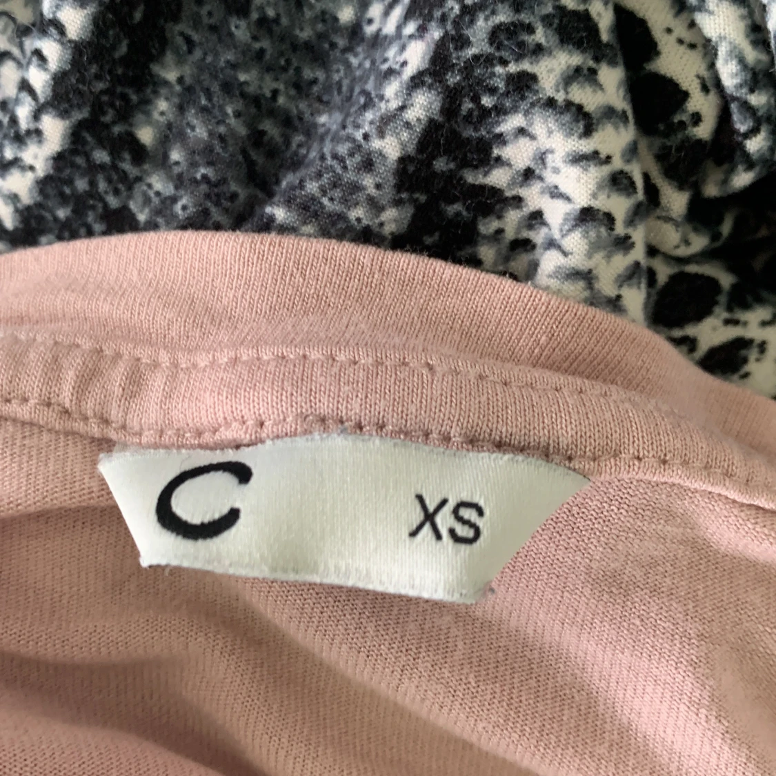 Ljusrosa långärmad topp från C - 2