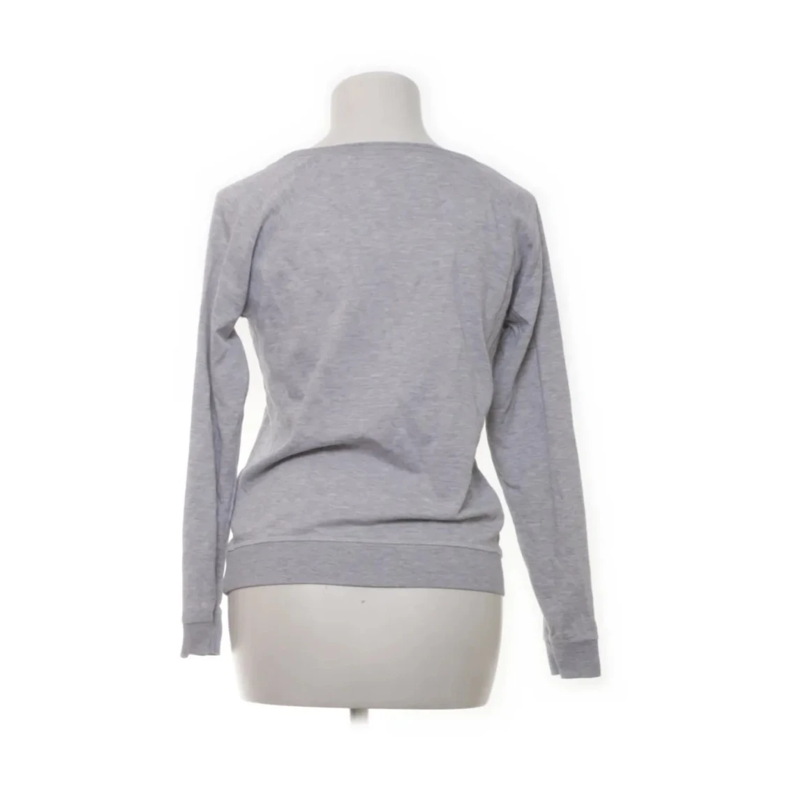 Ljusgrå långärmad tröja  - 1