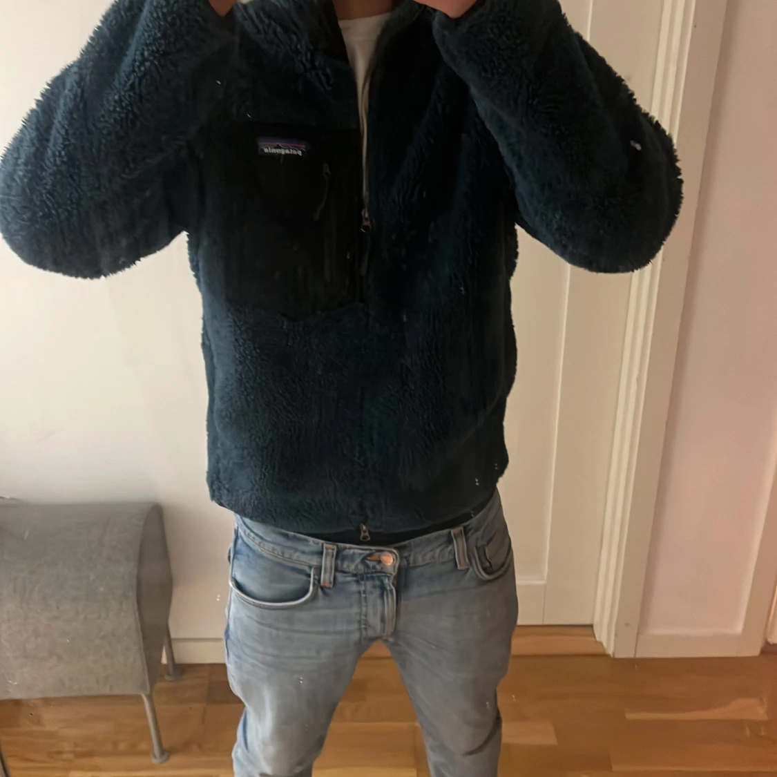 Mörkblå fleecejacka från Patagonia - 1