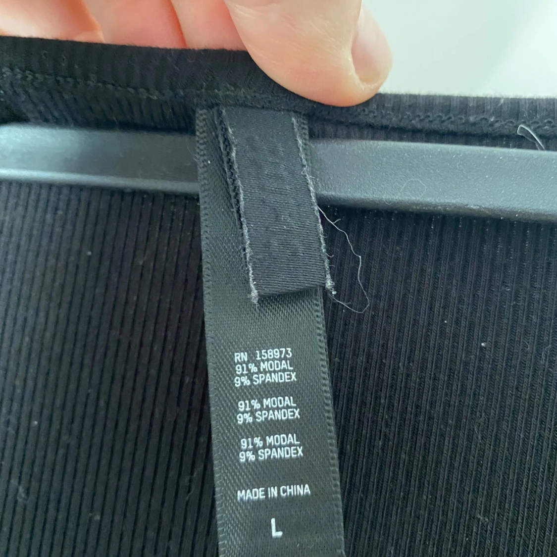 Svart långklänning med lång ärm - 2