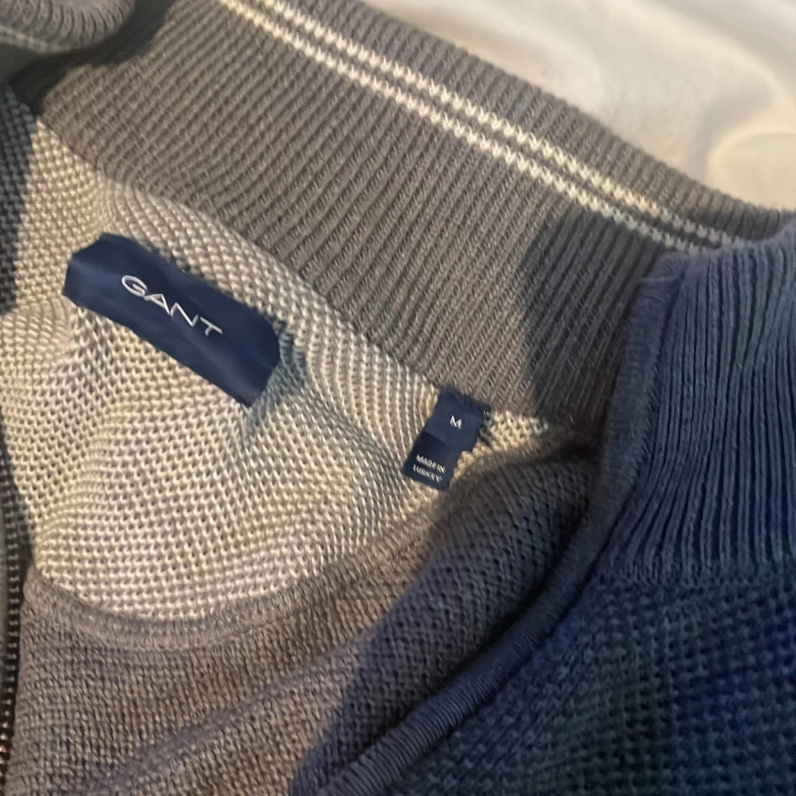 Grå ziptröja från Gant - 2