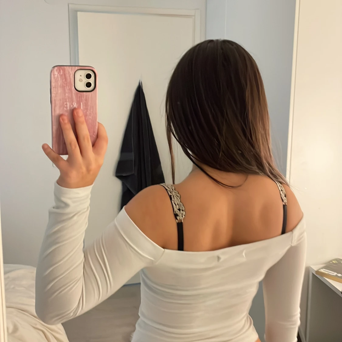 White offshoulder top - 1