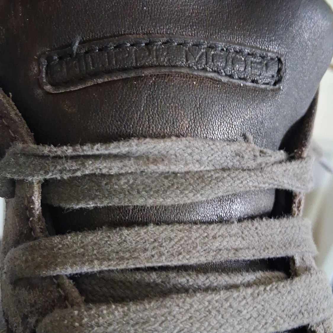 Grå skor från philippe model - 4