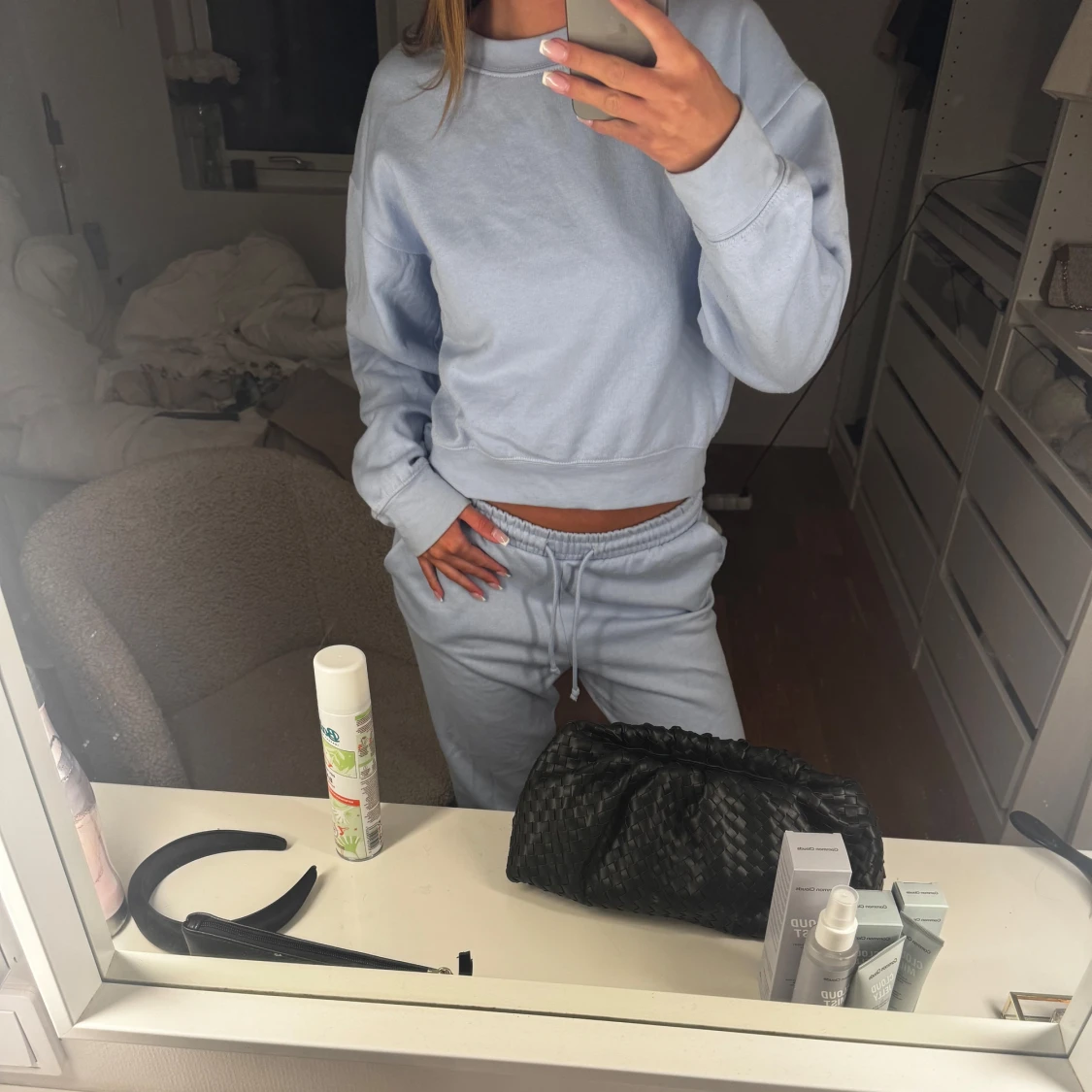 Ljusblått mjukisset från Zara - 1