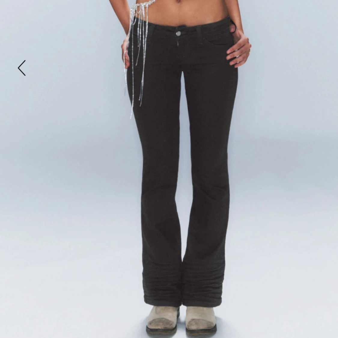 Svarta bootcut jeans från Cheap Monday - 1