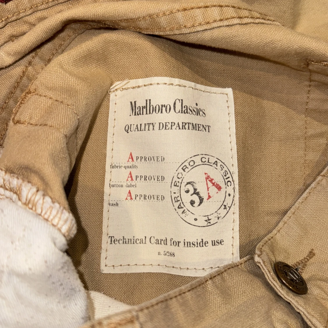 Beige byxor från Marlboro Classics - 2