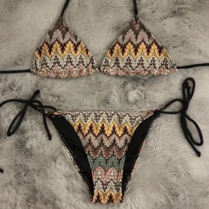 Mönstrad bikini - Så snygg bikini med mönster, helt ny! 💞💞