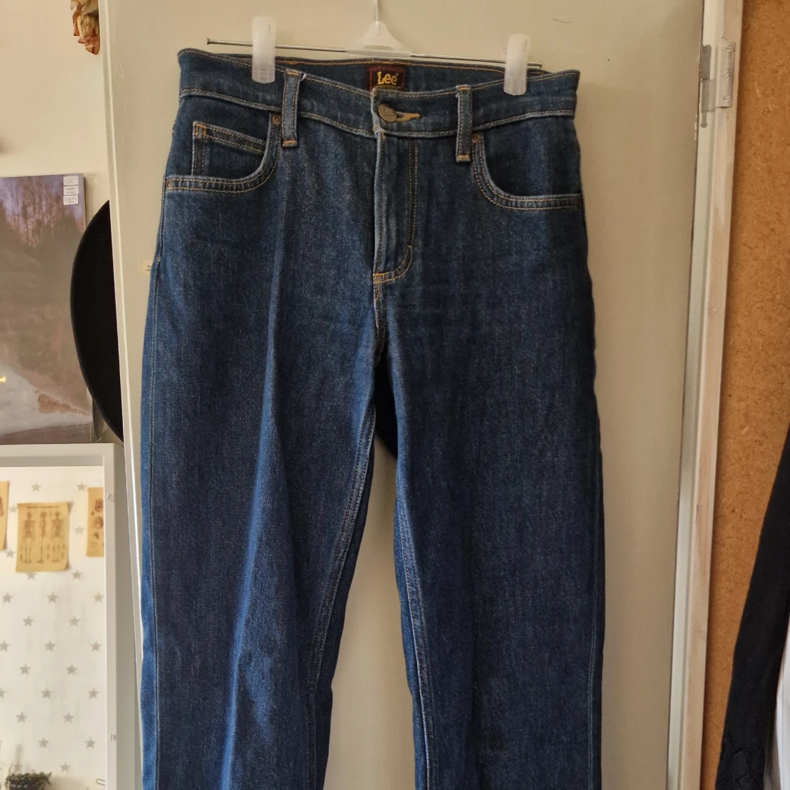 Blå jeans från Lee