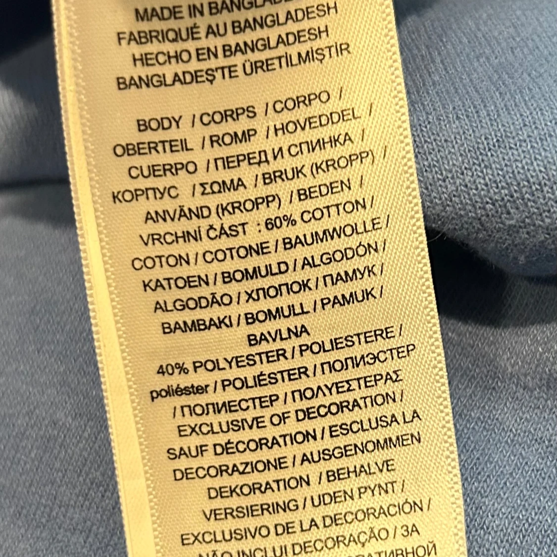 Blå hoodie från Ralph Lauren - 4