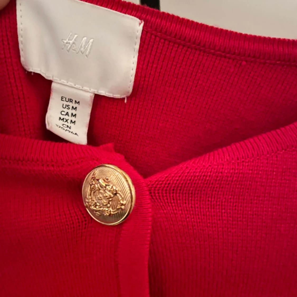 Röd kofta från H&M - 2