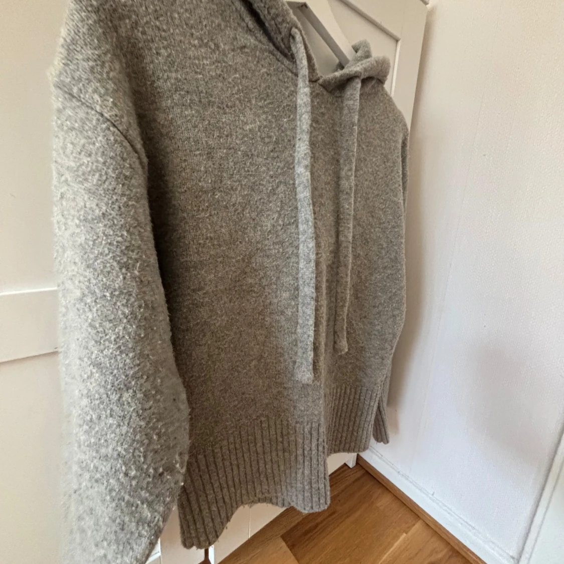 Zara hoodie,stickad - 2