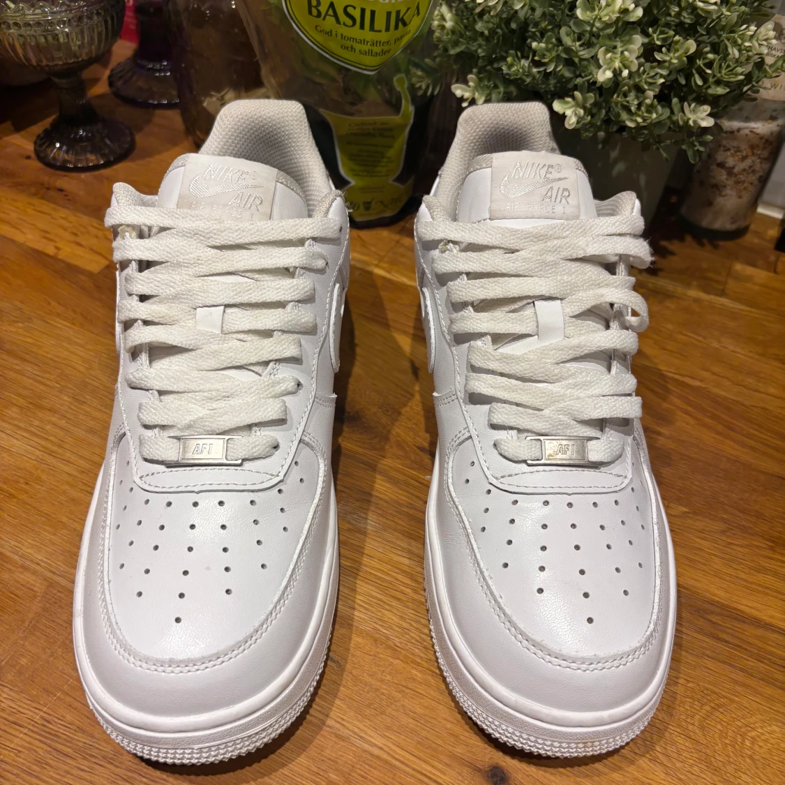 Nike Air Force 1 helvita sneakers - 2