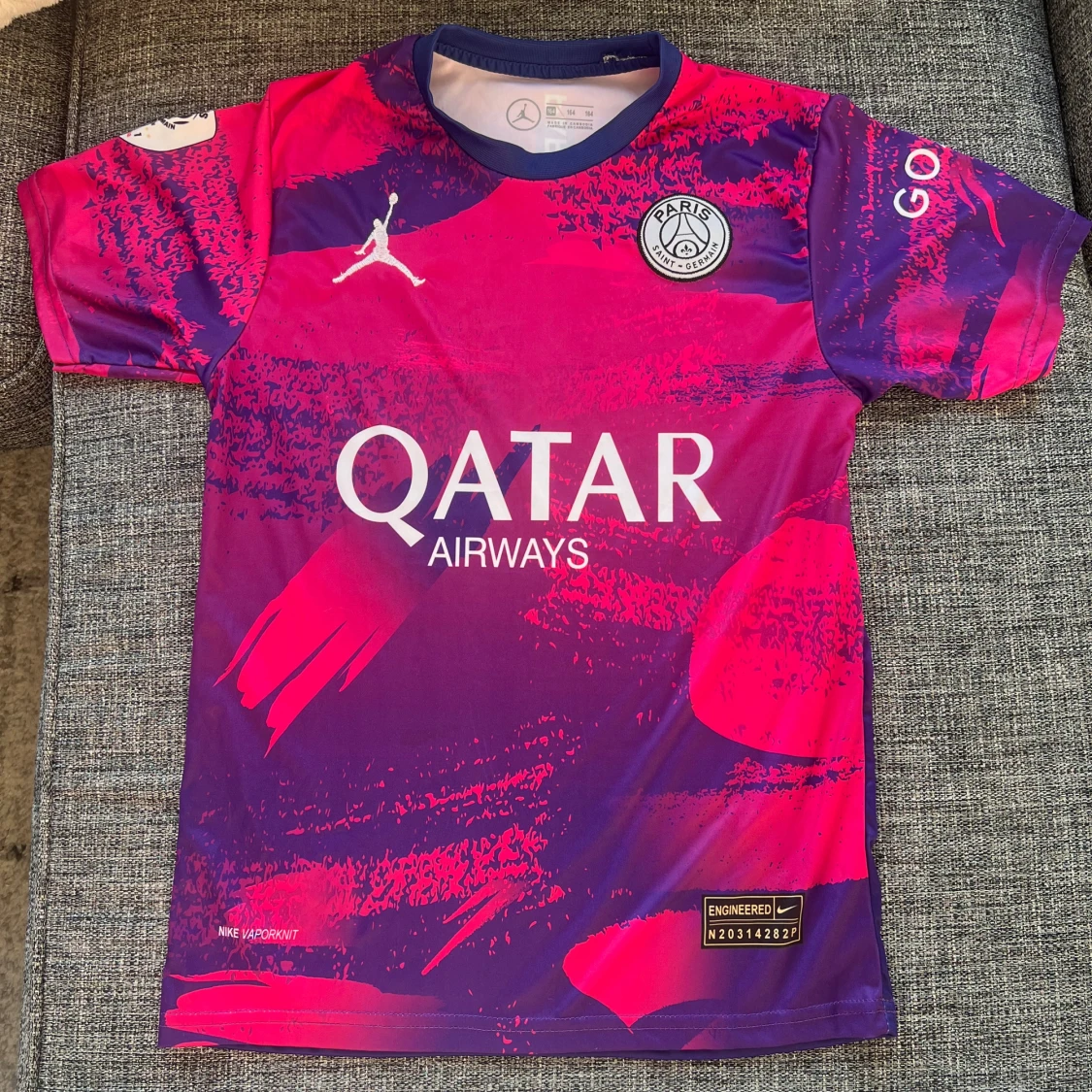 PSG Mbappé fotbollströja Nike Jordan