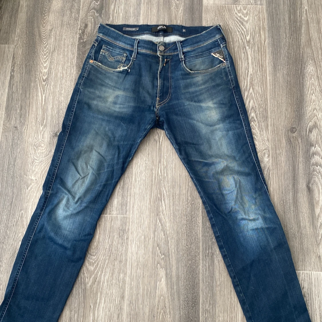 Replay Anbass blå jeans herr - 1