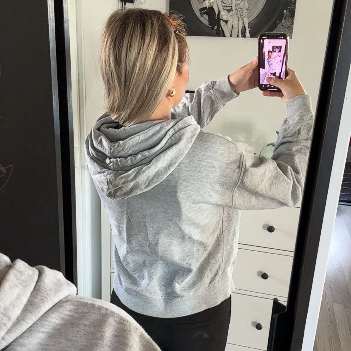 Grå zip hoodie från Cubus - 3