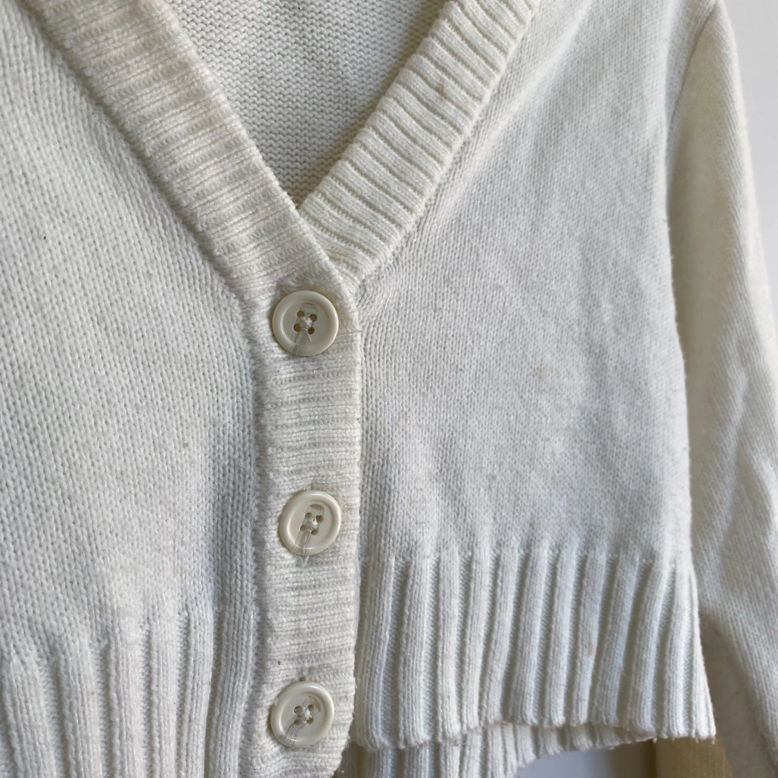 Vit kofta ifrån H&M - 1