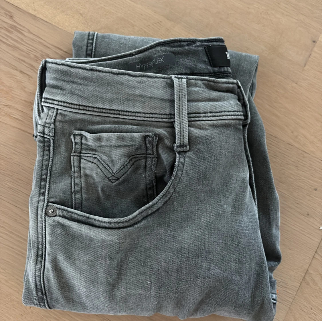 Replay Hyperflex grå jeans - 4
