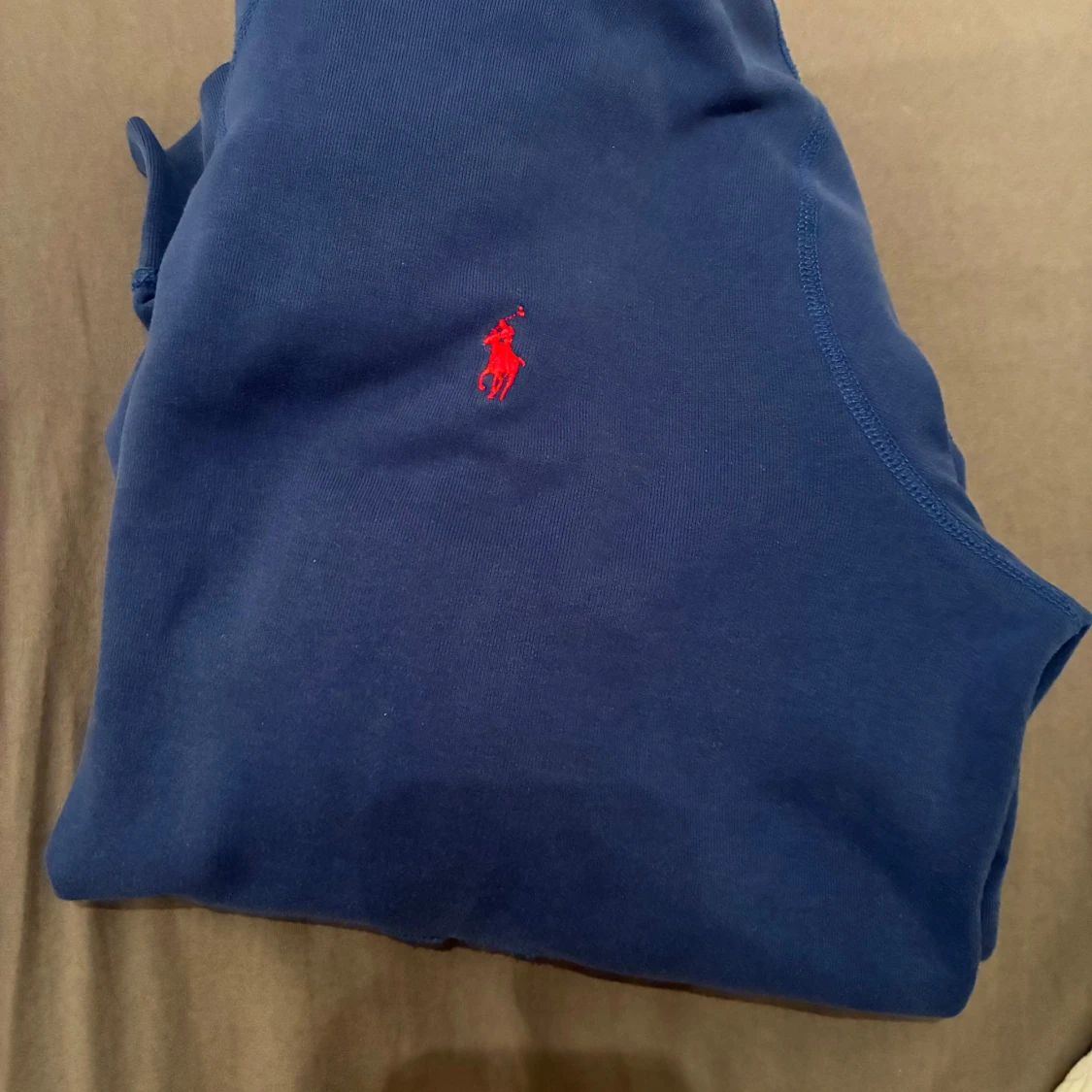 Blå hoodie från Polo Ralph Lauren