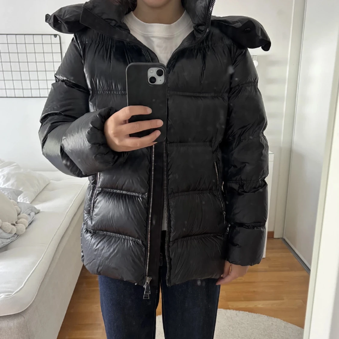 Svart pufferjacka massimo dutti - 3