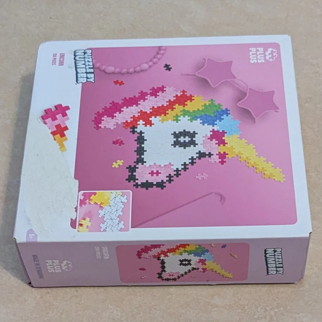 Puzzle By Number: Unicorn, PLUS PLUS  - 2
