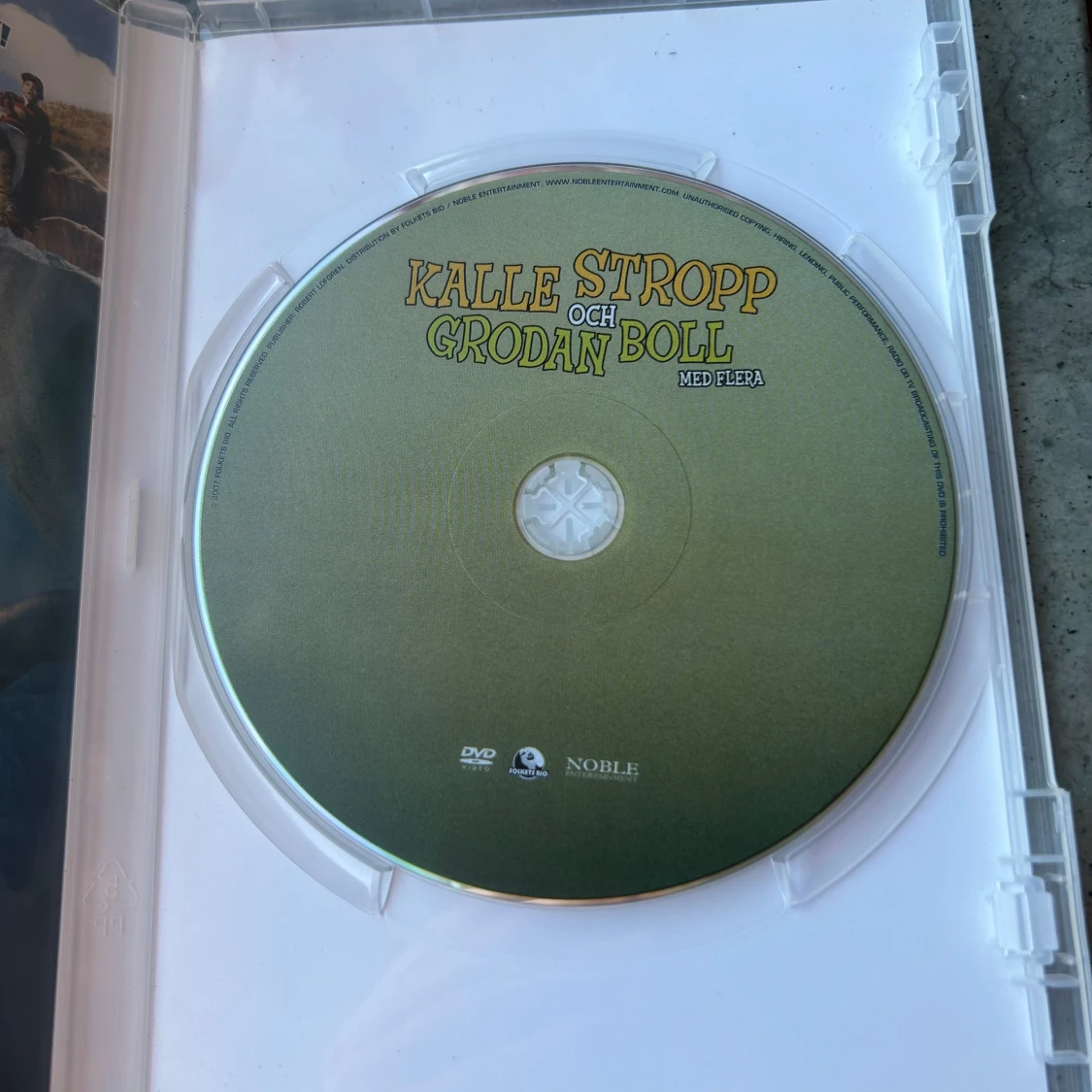 Kalle stropp & grodan boll dvd - 2