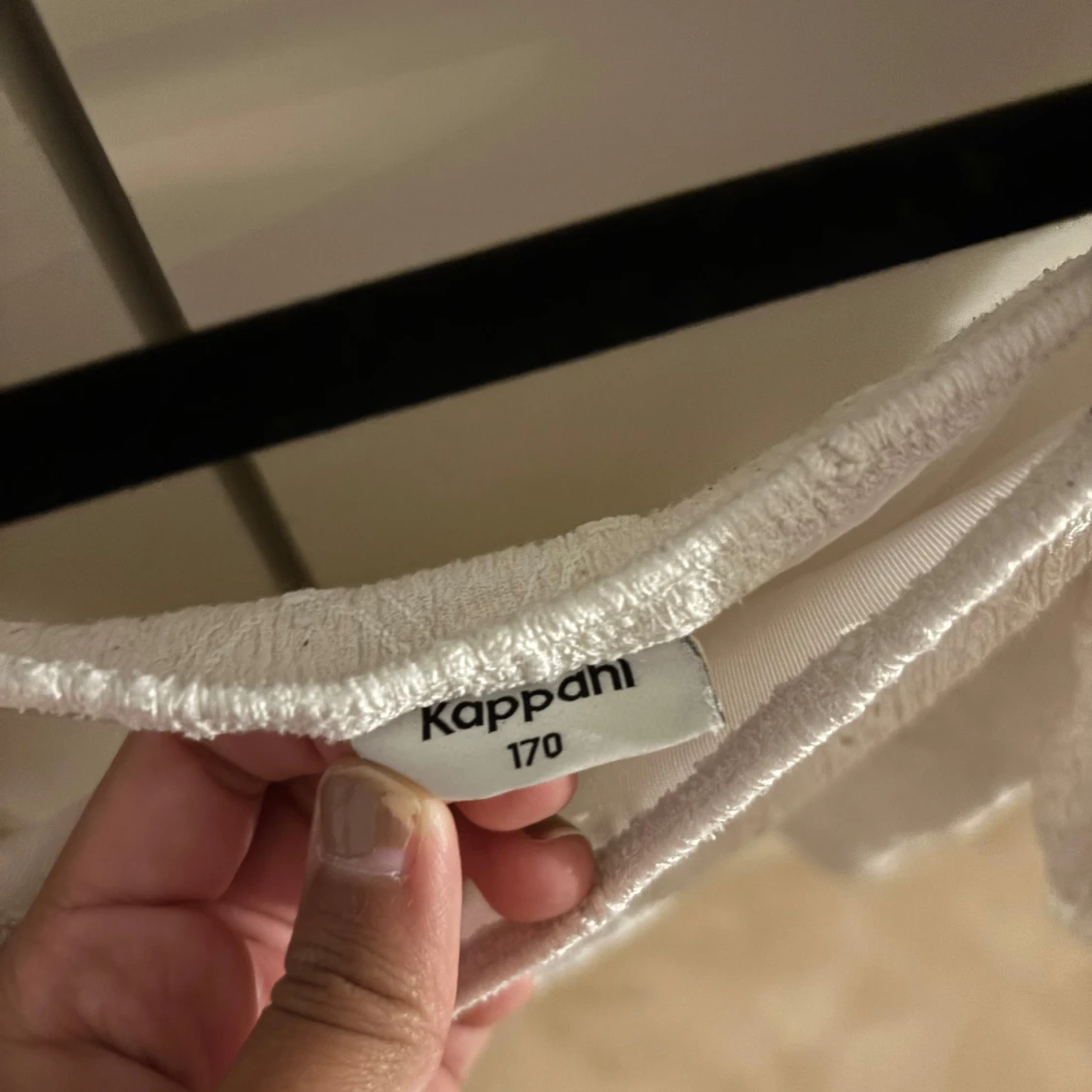 Vit blus med broderade detaljer Kappahl - 2