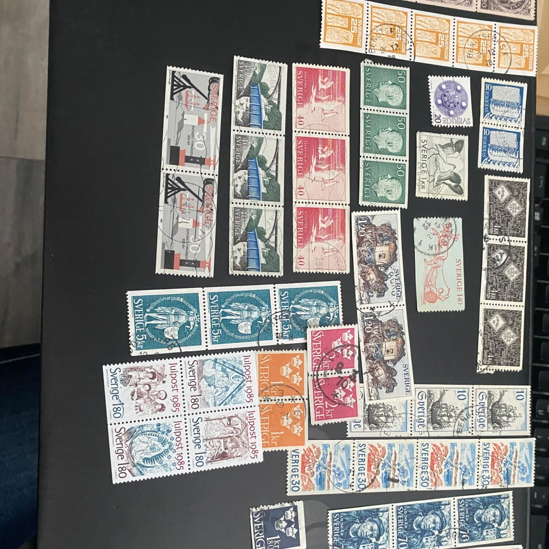 Samling av svenska frimärken - 2