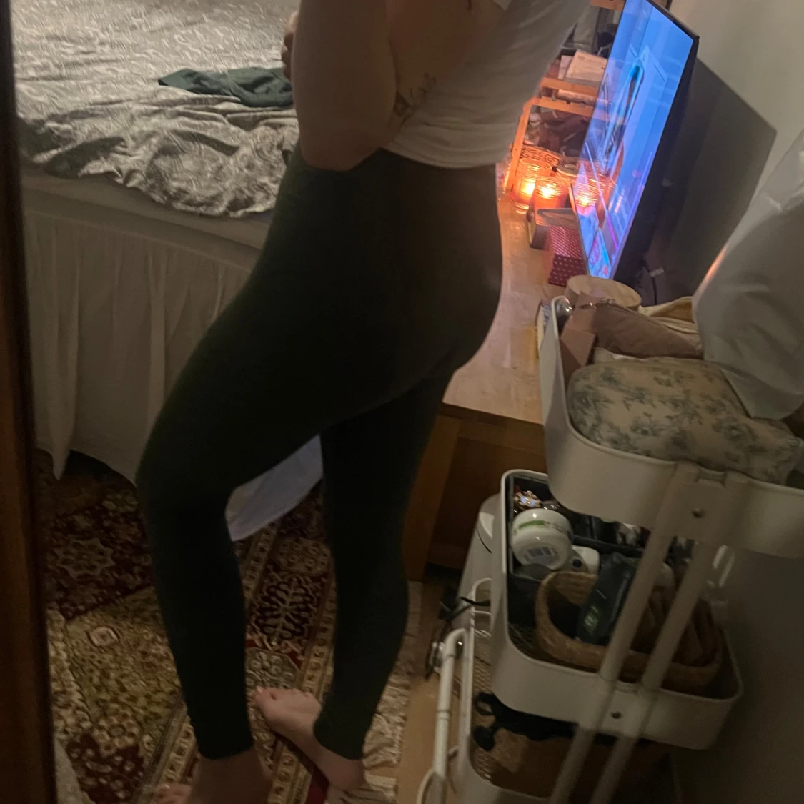 Gröna leggings från Gymshark - 3