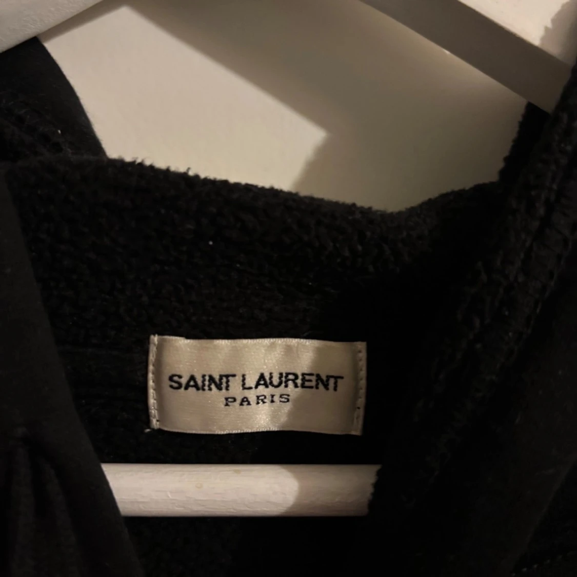 Svart hoodie från Saint Laurent - 2