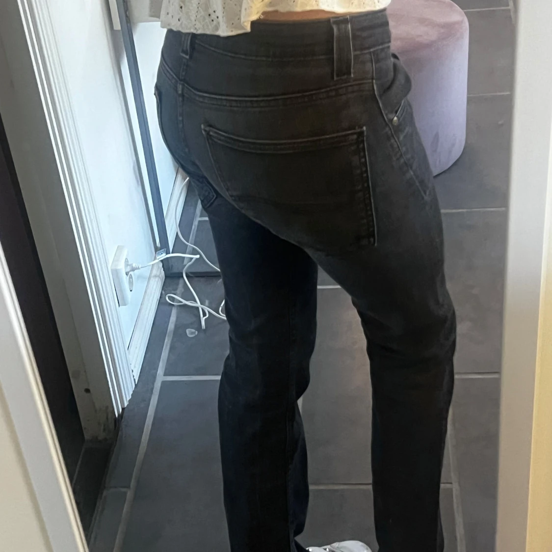 Lågmidjade Bootcut Jeans - 2