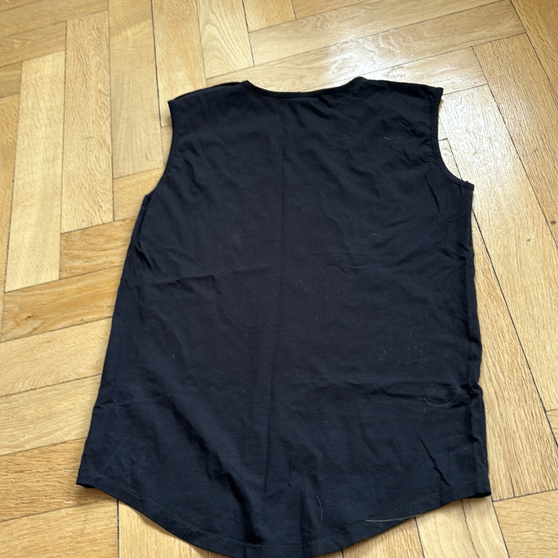 Svart ärmlös topp från Balmain - 1