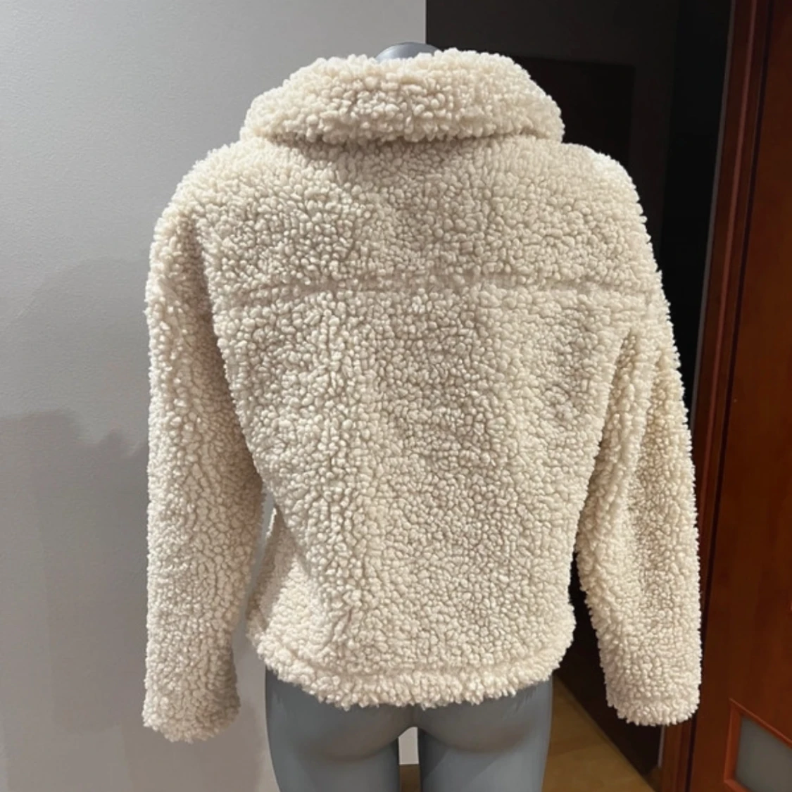 Beige teddyjacka - 2